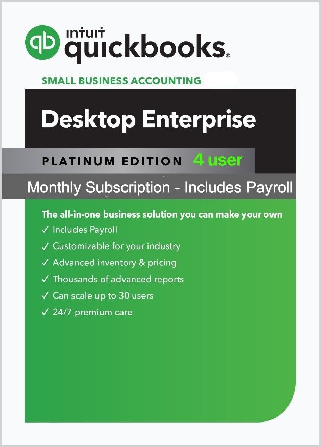 QB Desktop Enterprise Platinum 2024